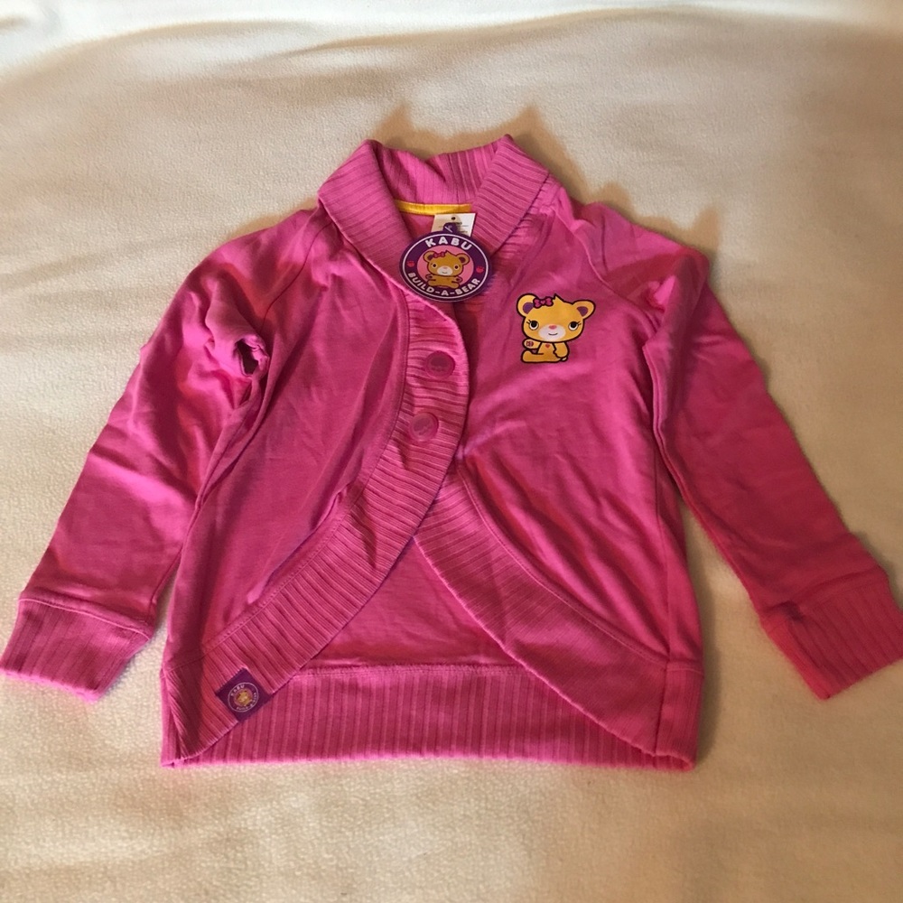 NWT Build a Bear cardigan